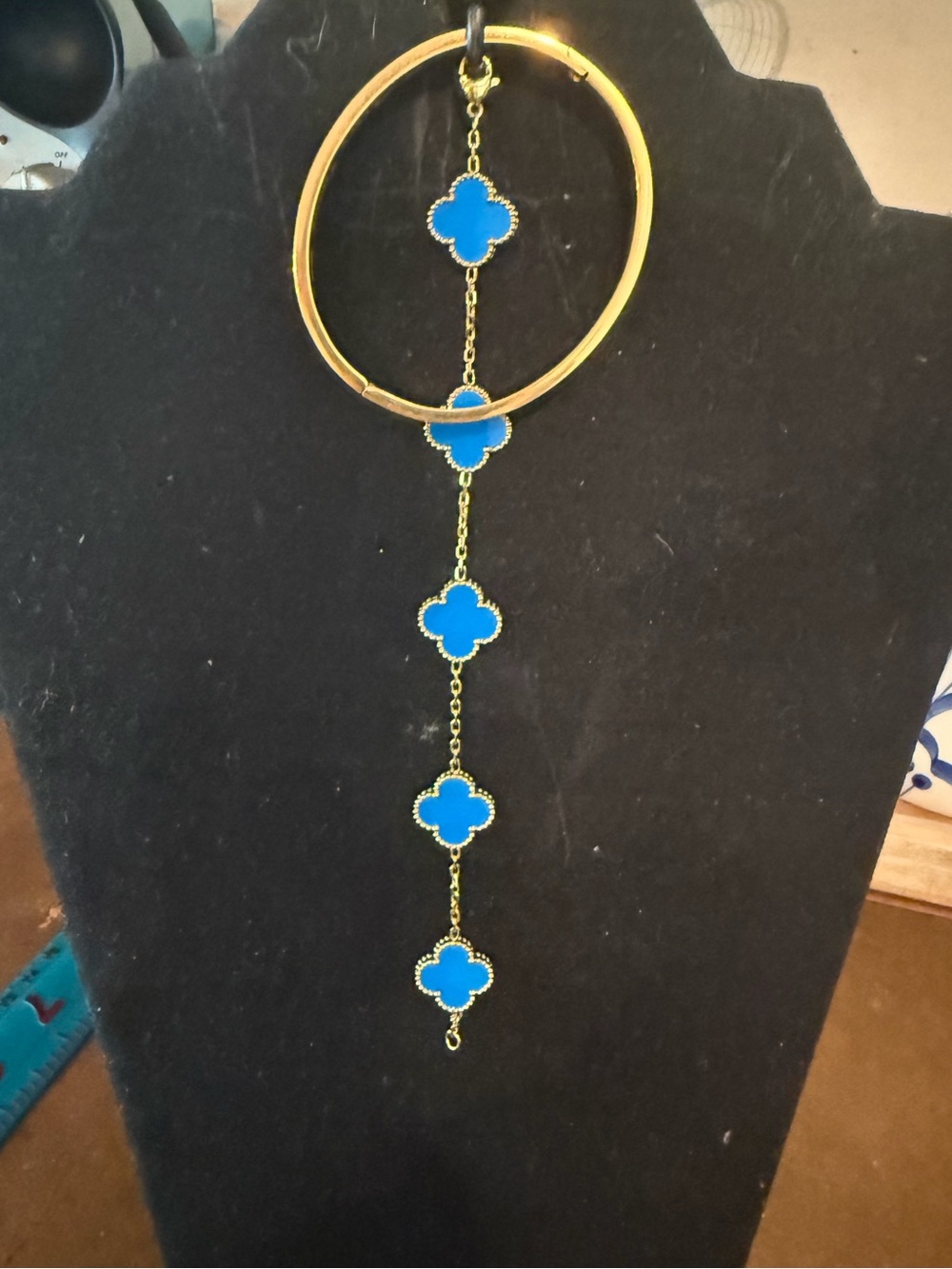 Designer inspired layering bracelet set